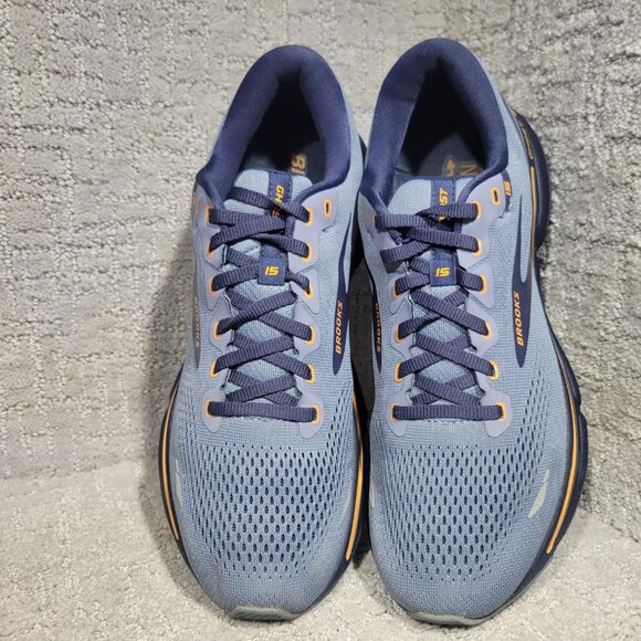 Brooks Ghost 15 Men's Size US 10.5D Blue Athletic Running Sneakers  1103931D025 - Picture 2 of 11